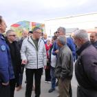 رئيس هيئة المعابر يجري جولة تفقدية لاستراحة المسافرين ويؤكد احترام كرامة المواطنين وتسريع الخدمات