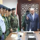 صور| الشيخ يزور القيادة العامة لقوات الأمن الوطني