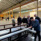 صور| وزير الصناعة يتفقد المنشآت الصناعية في قرى رام الله والبيرة 