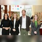 بالصور: الأمير هاري وزوجته ميجان يزوران أطفال غزة في مستشفى بالأردن