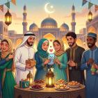 أجمل 200 تهنئة عيد الفطر 2026 مكتوبة – صمم بطاقة العيد باسمك وشاركها مباشرة الآن