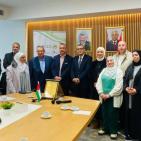 م. سمحان يبحث مع مركز التعليم البيئي تعزيز التعاون وتطوير العمل البيئي