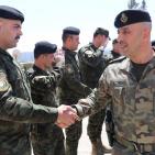 قائد قوات الامن الوطني اللواء العبد ابراهيم خليل يزور قيادة منطقة سلفيت