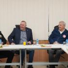 بحضور رئيس الجمعية ومديرها العام.. اللواء ركن أكرم ثوابتة يزور جمعية الهلال الأحمر