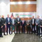 اللواء ناصر البوريني يزور الجامعة العربية الأمريكية