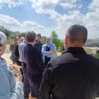 غنام تطلع نائب مستشار الأمن القومي البريطاني على معاناة المواطنين