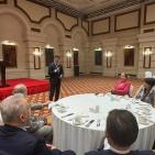 السفير أبو زيد يترأس اجتماع السلك الدبلوماسي في أستانا ويؤكد أهمية تعزيز التعاون الدولي