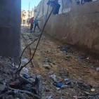 الجالية الفلسطينية في بريمن تنفذ أعمال إزالة للركام في حي الزيتون بغزة