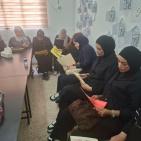 ورشة توعوية حول العنف المبني على النوع الاجتماعي وآليات الحماية تستهدف نساء نازحات في طولكرم وفرعون