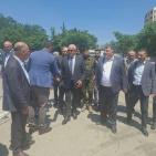 صور | وزير الداخلية يتفقد محافظة نابلس ويكرّم مدير مديرية الداخلية السابق