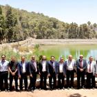 الحايك وحجاوي وسلمان يتفقدون موقع برك سليمان الأثري ويؤكدان مواصلة الجهود لحمايته