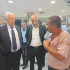وزير الداخلية يتفقد محافظة بيت لحم ويوقع اتفاقية لتعزيز قدرات الدفاع المدني