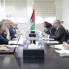 بسيسو يبحث مع وفد المفوضية الأوروبية سبل دعم جهود التعافي المبكر في غزة