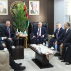 رئيس مجلس القضاء الأعلى ورئيس سلطة الأراضي يتفقدان مقر محكمة تسوية رام الله والبيرة الجديد