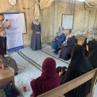 جمعية المرأة العاملة تنظم ورشة عمل في دير البلح بعنوان 