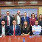 جمعية التمكين وراية والوكالة الإيطالية يزورون جامعة النجاح الوطنية