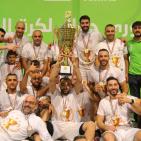 مركز قلنديا يتوج للمرة الثالثة بتاريخه بدوري جوال لأندية الدرجة الممتازة