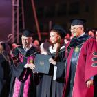 جامعة القدس تختتم فعاليات حفل تخريج الفوج الخامس والأربعين لكليات طب الأسنان والدعوة وأصول الدين والحقوق والأعمال والاقتصاد والعلوم والتكنولوجيا والعلوم التربوية والآداب