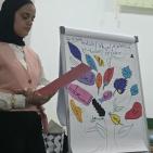 جمعية المرأة العاملة تختتم سلسلة لقاءات المجموعة الداعمة في مخيم الجلزون