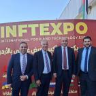 وفد اتحاد الصناعات الغذائية والزراعية الفلسطينية يشارك في افتتاح معرض INFTEKPO 2026 في عمّان/ الاردن