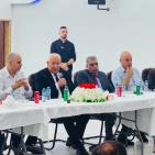 وزير الداخلية يعقد لقاءً موسعاً مع فعاليات عزون والبلدات المجاورة