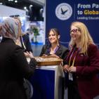جامعة النجاح الوطنية تستعرض تجربتها الرائدة في التدويل واستدامة التعليم في مؤتمر EAIE 2026 في غلاسكو