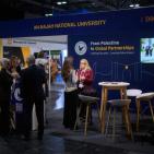 جامعة النجاح الوطنية تستعرض تجربتها الرائدة في التدويل واستدامة التعليم في مؤتمر EAIE 2026 في غلاسكو