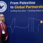 جامعة النجاح الوطنية تستعرض تجربتها الرائدة في التدويل واستدامة التعليم في مؤتمر EAIE 2026 في غلاسكو