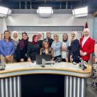 جمعية التمكين تنفذ زيارة تعلّم ميداني لطلبة خضوري في شبكة راية الإعلامية
