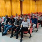 وزير الداخلية يجري زيارة ميدانية لمحافظة قلقيلية ويعقد لقاءات مع مدراء المؤسسات الأمنية والمدنية