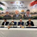 قاضي القضاة والمفتي يلتقيان علماء دين وطلاب علم في إندونيسيا