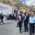 الوزير حجاوي يفتتح مشاريع تطويرية في جوريش بقيمة 5.1 مليون شيقل