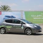 حفل اطلاق سيارة نيسان ليف الكهربائية بالكامل و الأولى من نوعها في السوق الفلسيني