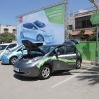 حفل اطلاق سيارة نيسان ليف الكهربائية بالكامل و الأولى من نوعها في السوق الفلسيني