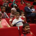 إفتتاح برنامج الأطفال ضمن مهرجان أيام سينمائية في المسرح البلدي في بلدية رام الله