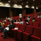 إفتتاح برنامج الأطفال ضمن مهرجان أيام سينمائية في المسرح البلدي في بلدية رام الله