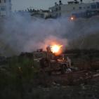 مواجهات على المدخل الشمالي لمدينة البيرة