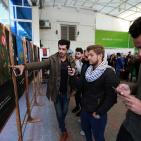 افتتاح المعرض الفني