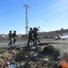 مواجهات بين الشبان وقوات الاحتلال على المدخل الشمالي لمدينة البيرة 