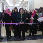 افتتاح المعرض الشتوي لمنتدى سيدات الآعمال في رام الله 