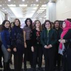 افتتاح المعرض الشتوي لمنتدى سيدات الآعمال في رام الله 