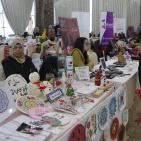 افتتاح المعرض الشتوي لمنتدى سيدات الآعمال في رام الله 