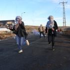 مواجهات بين الشبان وقوات الاحتلال على المدخل الشمالي لمدينة البيرة 