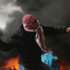 مواجهات عنيفة عند المدخل الشمالي لمدينة البيرة