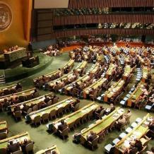 الجمعية العامة تصوت على مشروع قرار يطالب بالاعتراف بفلسطين دولة كاملة العضوية