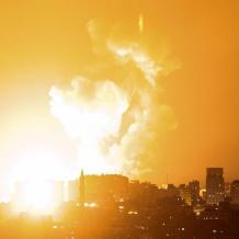 طائرات الاحتلال تقصف نقطة رصد شرق غزة