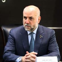 الهباش ينقل إلى شيخ الأزهر تهاني الرئيس بسلامته وبحلول عيد الفطر