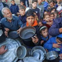 الأغذية العالمي: نصف سكان قطاع غزة يعانون من الجوع