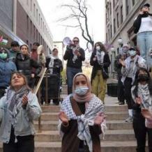 اعتقال 93 شخصا خلال احتجاجات داعمة لغزة في لوس أنجلوس