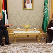 تفاصيل اجتماع الرئيس عباس مع ولي العهد السعودي
